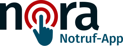 Logo der nora Notruf-App