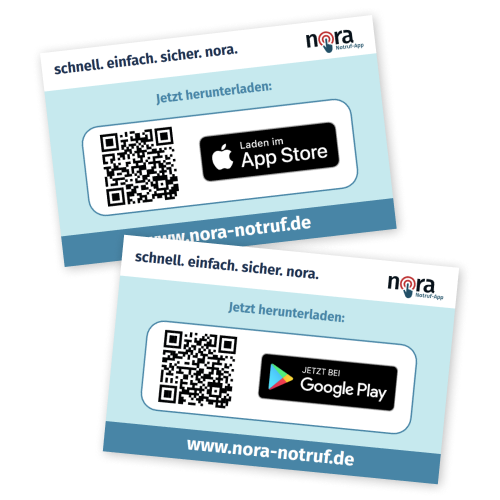 Mini-Flyer im Visitenkartenformat